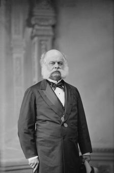Senator Ambrose E. Burnside of Rhode Island, 1870-1880. Creator: Unknown