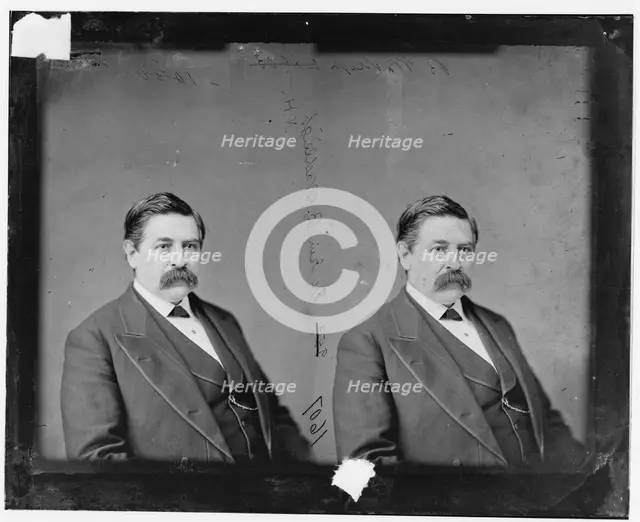 Senator Bainbridge Wadleigh of New Hampshire, 1865-1880. Creator: Unknown.