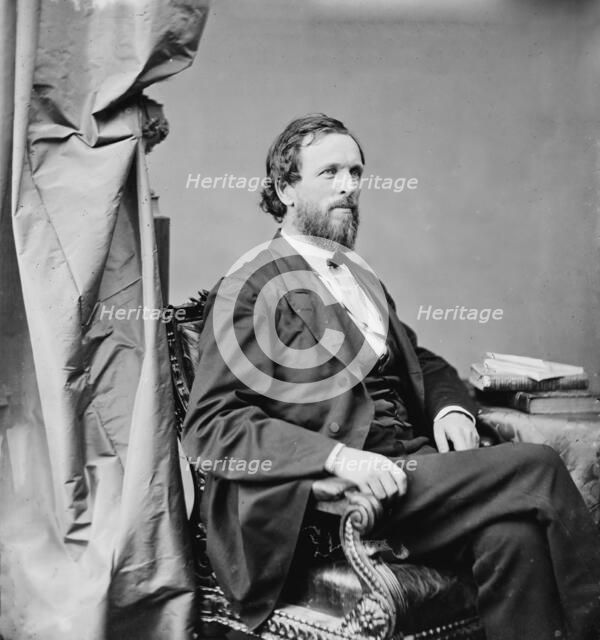 Senator Benjamin F. Rice of Arkansas, 1860-1875. Creator: Unknown.