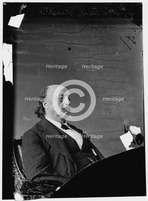 Senator Benjamin Franklin Butler of Massachusetts, 1870-1880. Creator: Unknown.