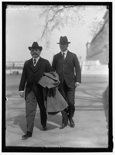 Senator Brandegee with Senator Phelan, between 1910 and 1917. Creator: Harris & Ewing