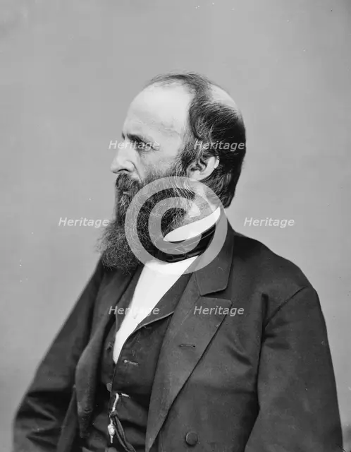 Senator Edward Henry Rollins of New Hampshire, between 1865 and 1880.  Creator: Unknown.