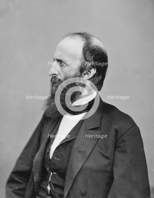 Senator Edward Henry Rollins of New Hampshire, between 1865 and 1880.  Creator: Unknown.