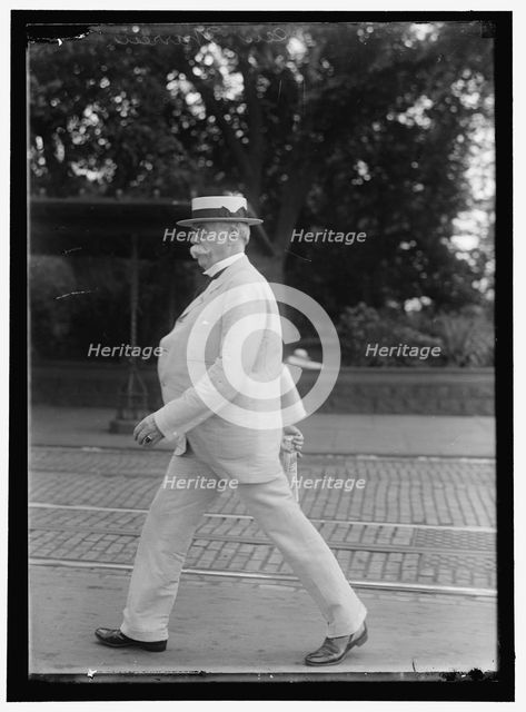 Senator Francis E. Warren, between 1910 and 1917. Creator: Harris & Ewing.