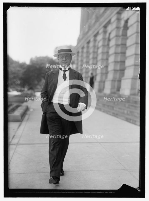 Senator Francis G. Newlands, between 1910 and 1917. Creator: Harris & Ewing.
