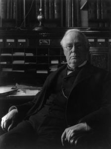 Senator George Frisbie Hoar, 1826-1904, c1899 May 4. Creator: Frances Benjamin Johnston