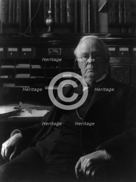 Senator George Frisbie Hoar, 1826-1904, c1899 May 4. Creator: Frances Benjamin Johnston.