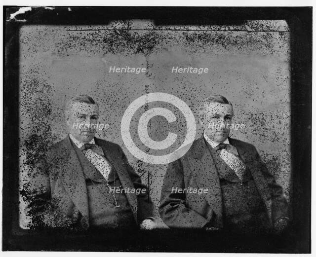 Senator George R. Dennis of Maryland, 1865-1880. Creator: Unknown.