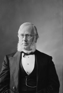 Senator Hoar of Mass., between 1870 and 1880. Creator: Unknown