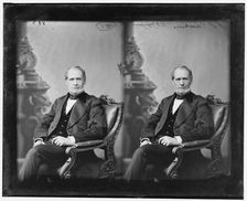Senator Isaac Peckham Christiancy of Michigan, 1865-1880. Creator: Unknown