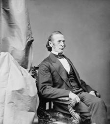 Senator James Willis Patterson of New Hampshire, 1860-1875. Creator: Unknown