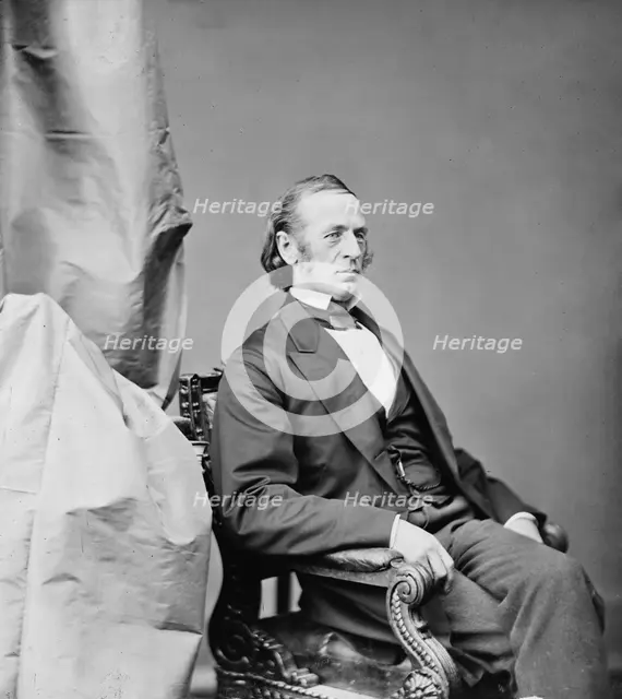 Senator James Willis Patterson of New Hampshire, 1860-1875. Creator: Unknown.