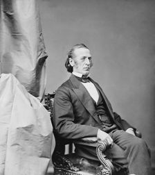 Senator James Willis Patterson of New Hampshire, 1860-1875. Creator: Unknown