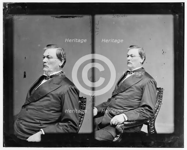 Senator James Kerr Kelly of Oregon, 1865-1880. Creator: Unknown.