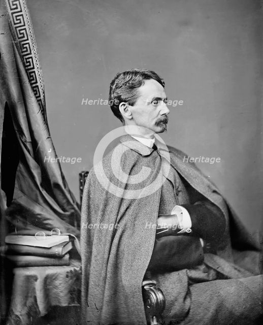 Senator John J. Ingalls of Kansas, 1873. Creator: Unknown.
