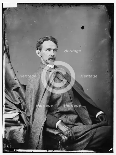 Senator John J. Ingalls of Kansas, 1873. Creator: Unknown.