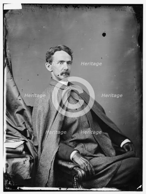 Senator John J. Ingalls of Kansas, 1873. Creator: Unknown.