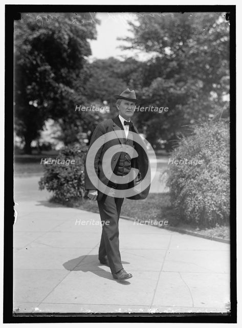 Senator Lawrence Y. Sherman, between 1910 and 1917. Creator: Harris & Ewing.