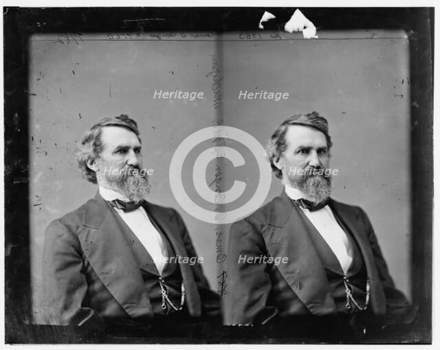 Senator Omar Dwight Conger of Michigan, 1865-1880. Creator: Unknown.