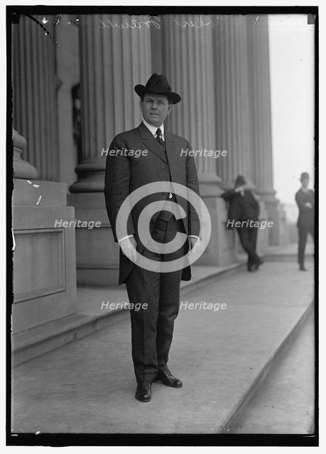 Senator Park Trammell, between 1914 and 1918. Creator: Harris & Ewing.