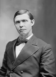 Senator Preston Bierce Plumb of Kansas, 1870-1880. Creator: Unknown