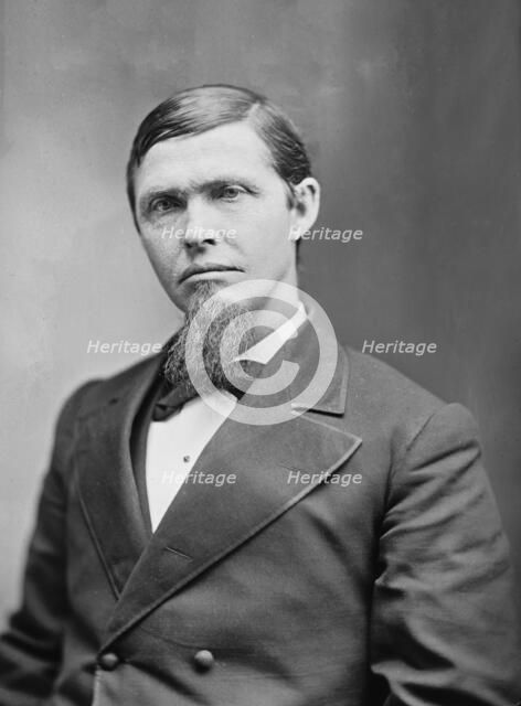 Senator Preston Bierce Plumb of Kansas, 1870-1880. Creator: Unknown.
