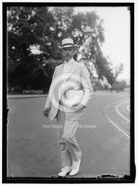 Senator Reed Smoot, between 1913 and 1917.  Creator: Harris & Ewing.