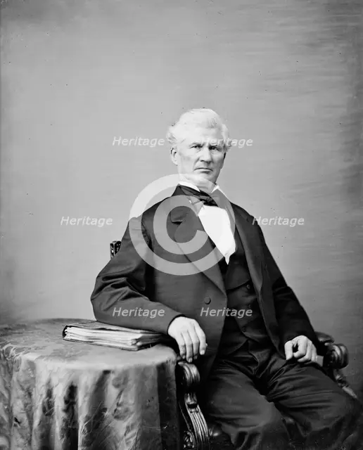 Senator Robert Enoch Withers of Virginia, 1860-1875. Creator: Unknown.