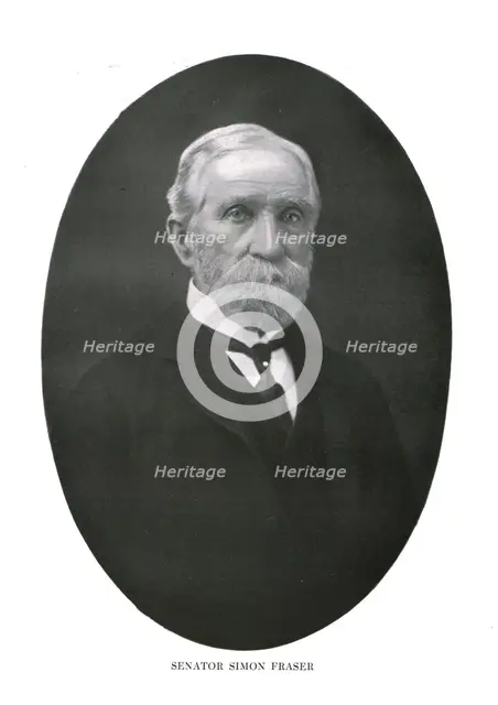 Senator Simon Fraser, 1911. Creator: Unknown.
