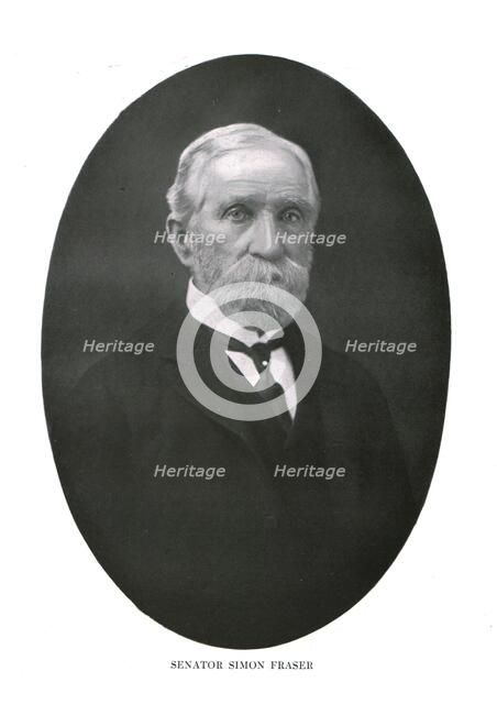 Senator Simon Fraser, 1911. Creator: Unknown.