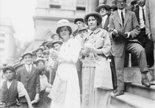 Sending pigeons?, between c1910 and c1915. Creator: Bain News Service