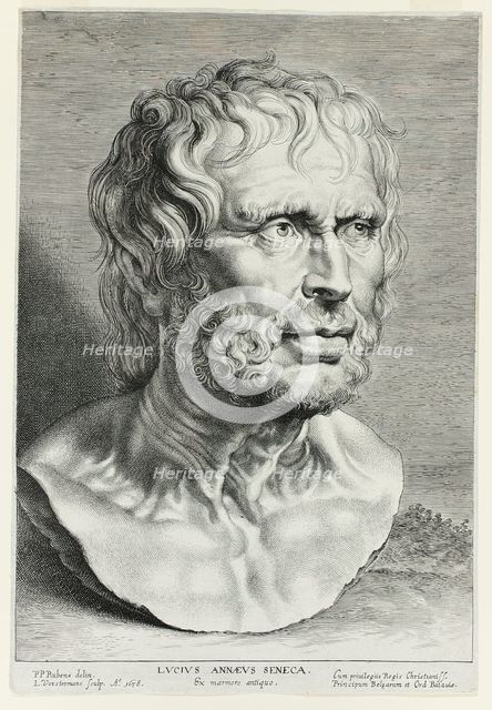 Seneca, 1638. Creator: Lucas Vorsterman.