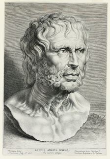 Seneca, 1638. Creator: Lucas Vorsterman