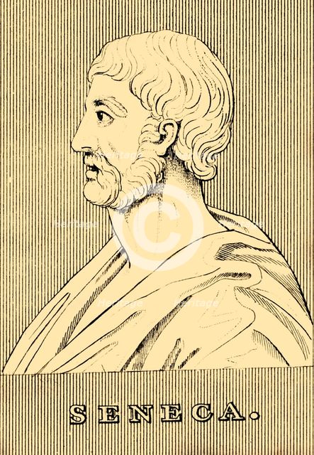 'Seneca',  (c4 BC-AD 65), 1830. Creator: Unknown.