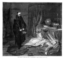 Seni Gazing on the Body of Wallenstein 1864