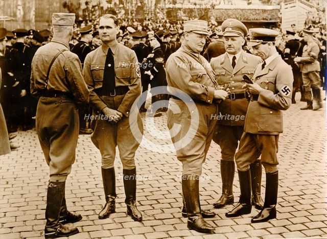 Senior Nazis, Germany, 1937. Creator: Unknown.