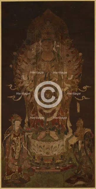 Senju Kannon, 12th century. Artist: Anonymous  