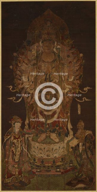 Senju Kannon, 12th century. Artist: Anonymous  