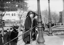 Señor Don Anibal Cruz, Ambassador from Chile - His Funeral at St. Patrick's Church..., 1910. Creator: Harris & Ewing