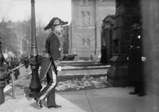 Señor Don Anibal Cruz, Ambassador from Chile - His Funeral at St. Patrick's Church..., 1910. Creator: Harris & Ewing