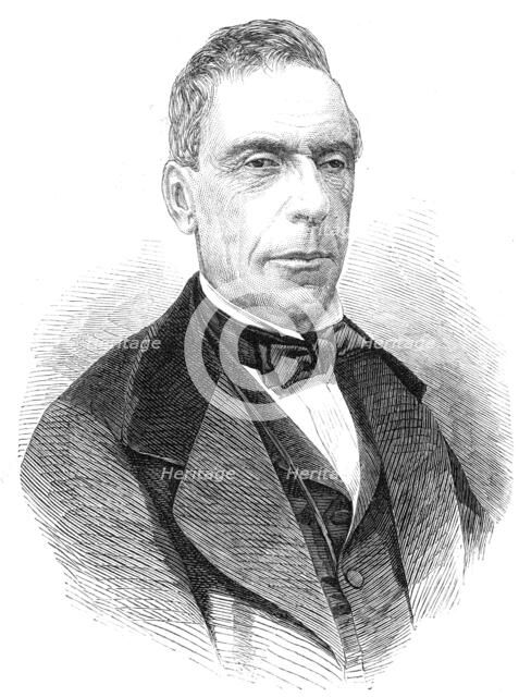 Senor Don José Joaquin Perez, the new President of Chili, 1861. Creator: Unknown.