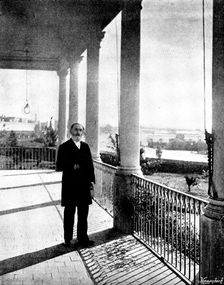 Señor Saenz Peña, ex-President of Argentina, 1895. Creator: Adrian Lundstrom