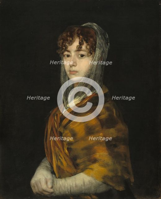 Señora Sabasa Garcia, c. 1806/1811. Creator: Francisco Goya.