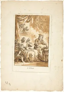 Sense of Smell, 1774. Creator: Jean Baptiste Le Prince