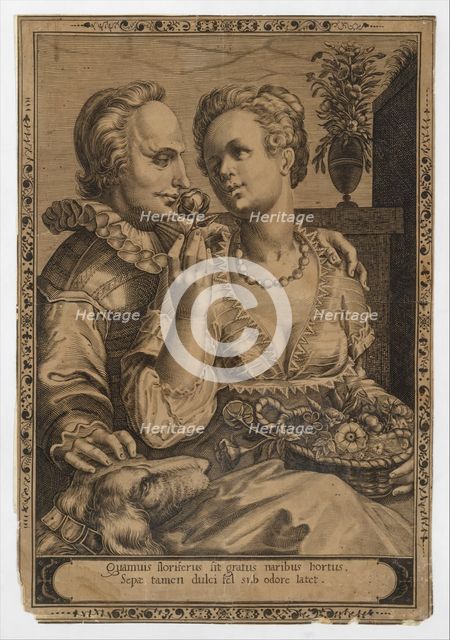 Sense of Smell (copy), 16th century., 16th century. Creator: Anon.