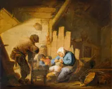 Sense of Sight, 1635. Creator: Adriaen van Ostade