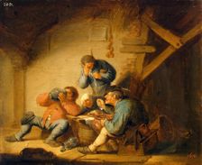 Sense of Taste, 1635. Creator: Adriaen van Ostade