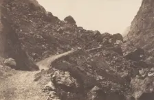 Sentier du chaos, St-Sauveur, 1853. Creator: Joseph Vigier