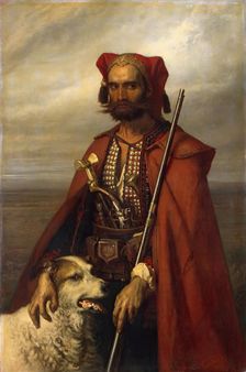 Sentinel the Croat, 1854. Creator: Louis Gallait