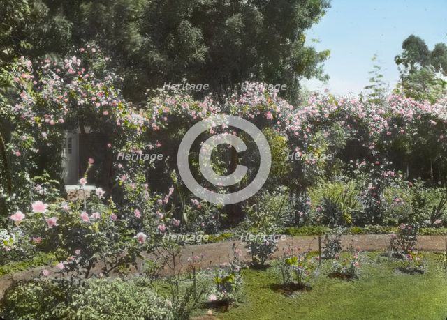 "Senuelo," Edward Ditmars Wetmore house, Fairway Road, Montecito, California, 1917. Creator: Frances Benjamin Johnston.